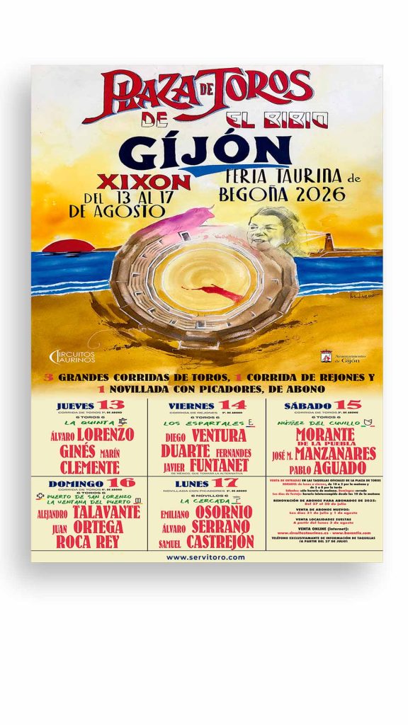 Cartel Feria Gijón 2026